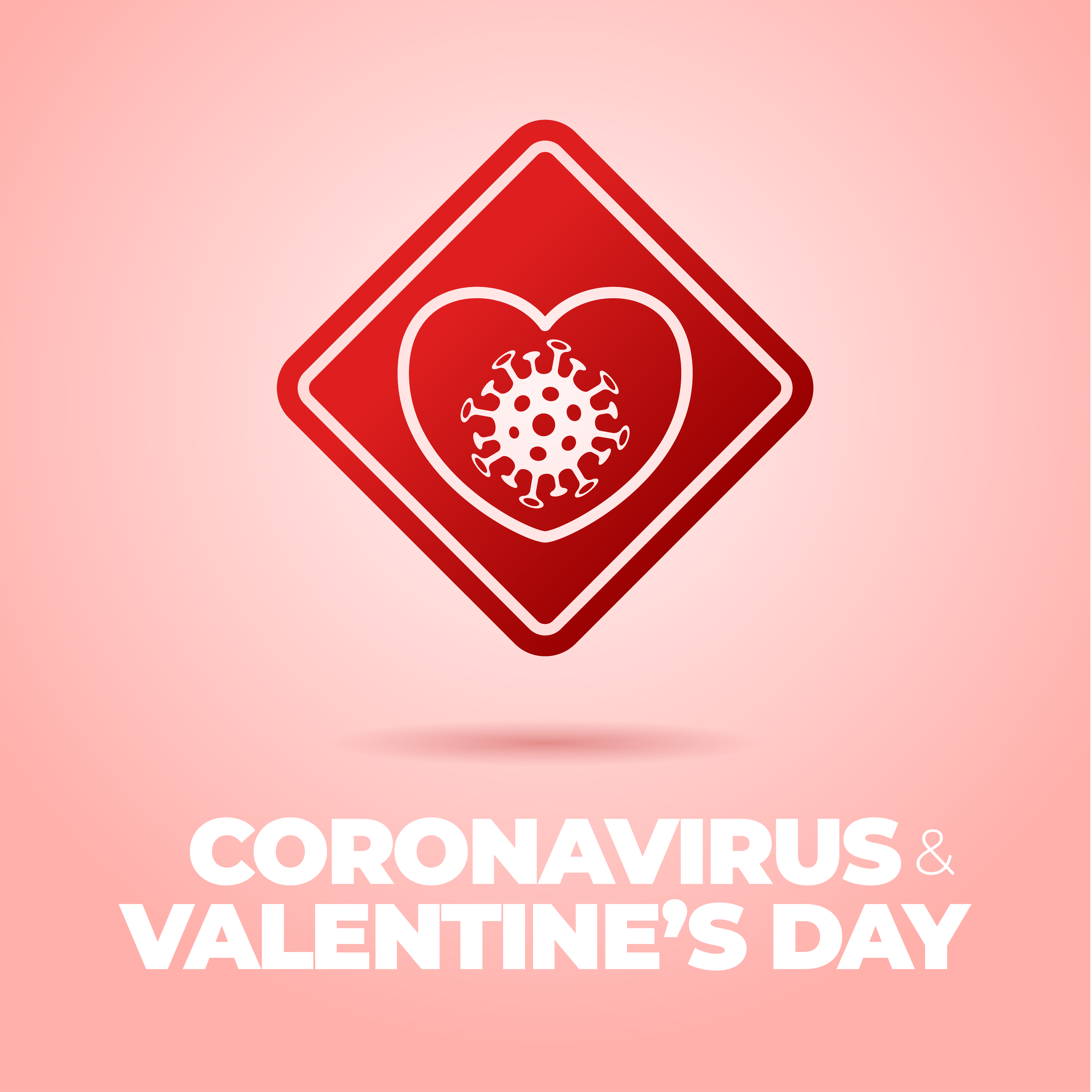 Valentine Day Coronavirus Road Sign Love Heart Corona Virus Bacteria Cell Icon Covid In Caution Traffic Signs Warning Vector Art At Vecteezy Valentine Day Coronavirus Road Sign Love Heart Corona Virus Bacteria Cell Icon Covid In Caution Traffic Signs Warning Vector Art At Vecteezy