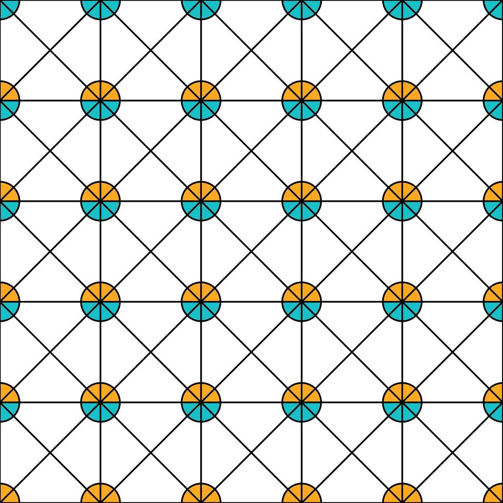 Ornament Vector seamless pattern. Modern stylish texture. Repeating geometric square grid. Simple graphic design. Trendy hipster sacred geometry