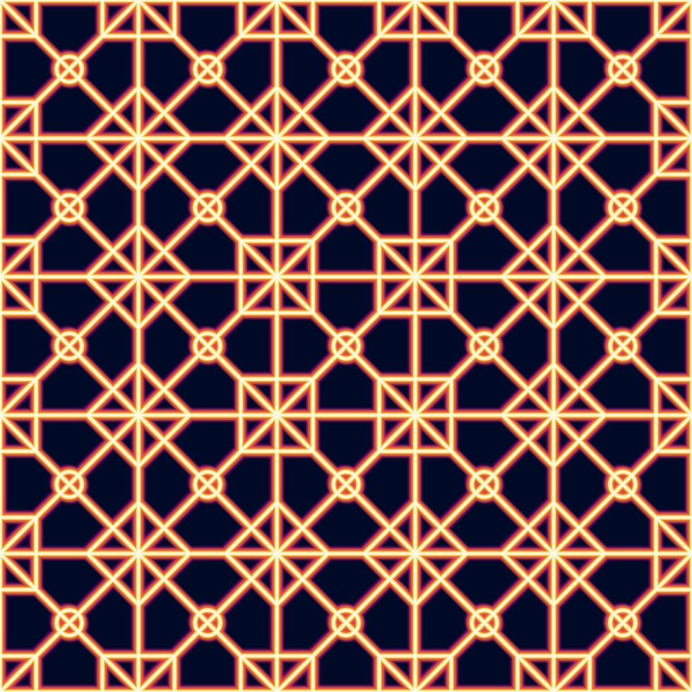 Neon laser lines vector seamless pattern. Vector geometric seamless texture with delicate grid. Neon laser lines pattern. geometric texture with grid lines