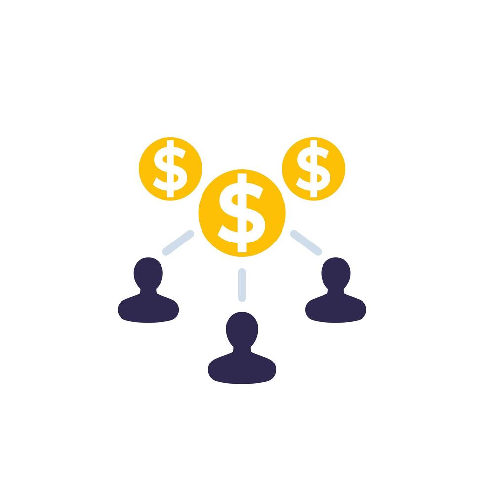 labor, employee cost vector icon