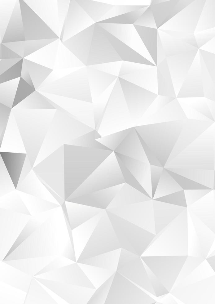 Low poly abstract design vector