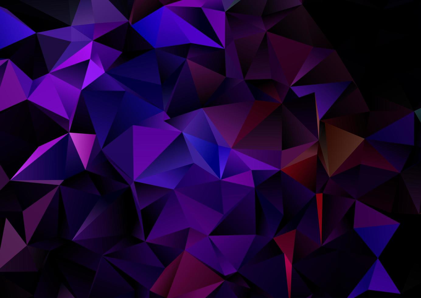 Dark geometric design background vector