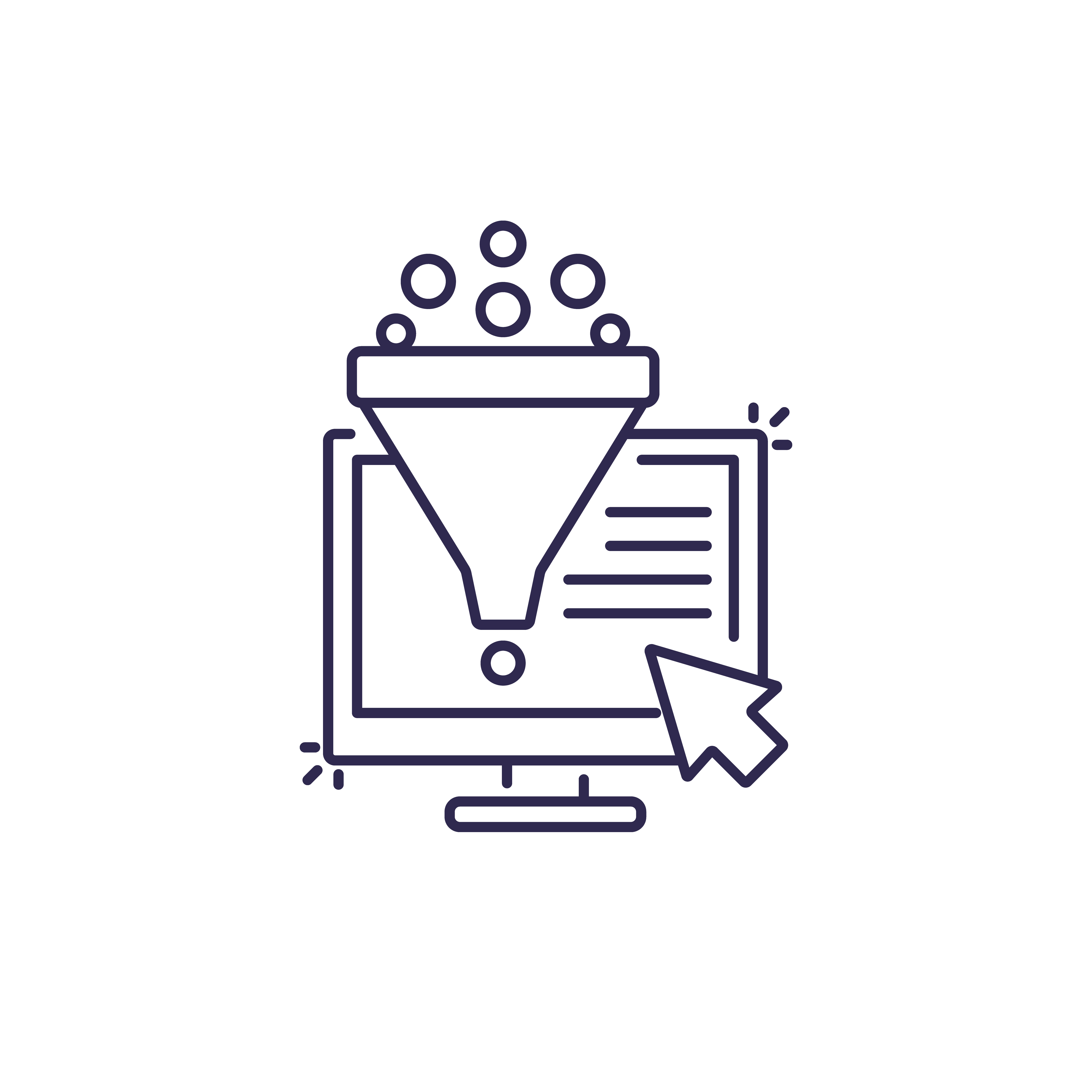 pix Customer Conversion Rate Icon vecteezy