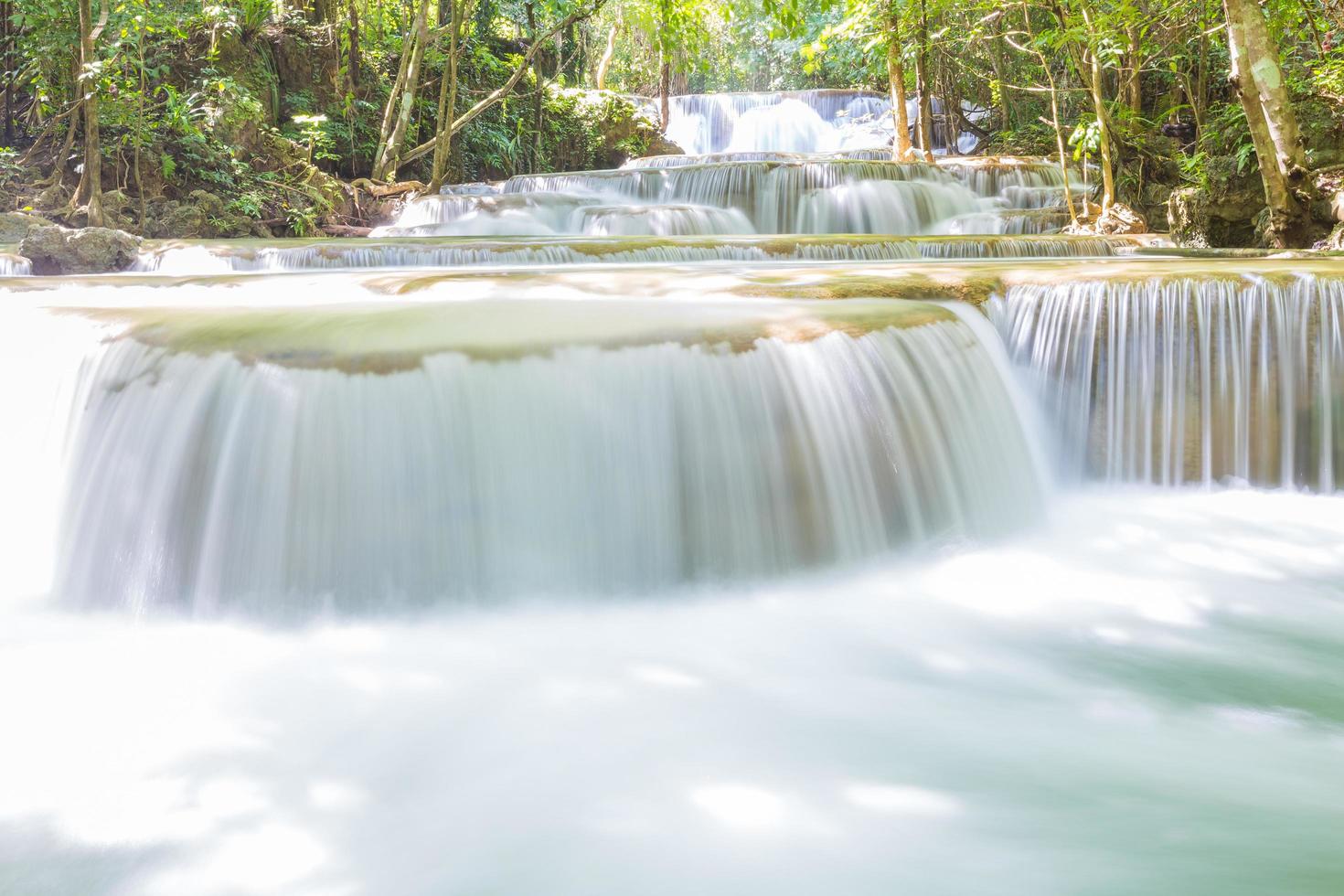 cascadas de huai mae khamin foto