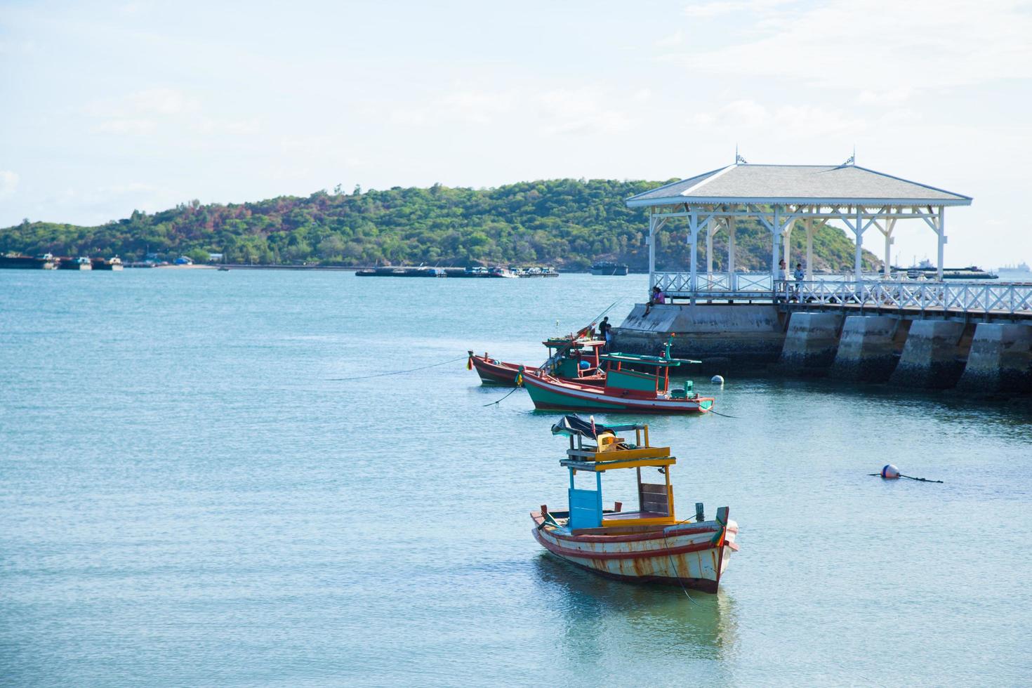 Small fishing boat photo