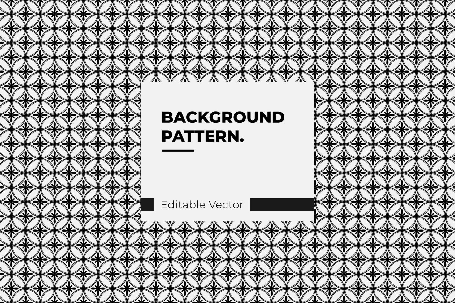 Pattern Based on Japanese Geometric Ornament vector