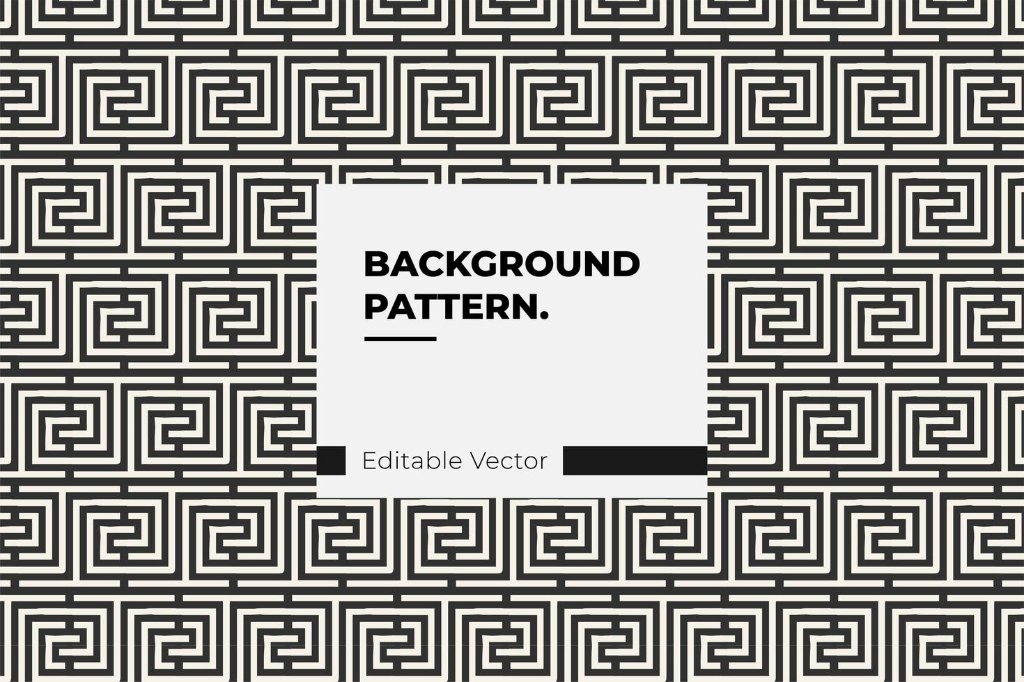 Interlocking Square Pattern vector