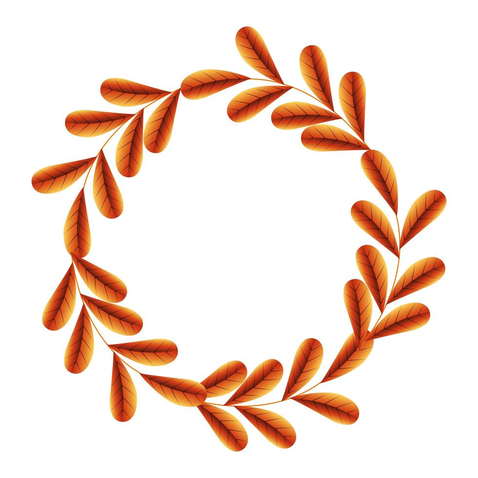 Autumn season leaves vector design