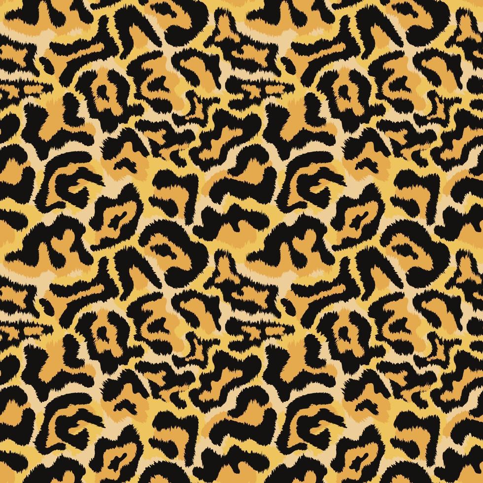 Leopard skin pattern. vector