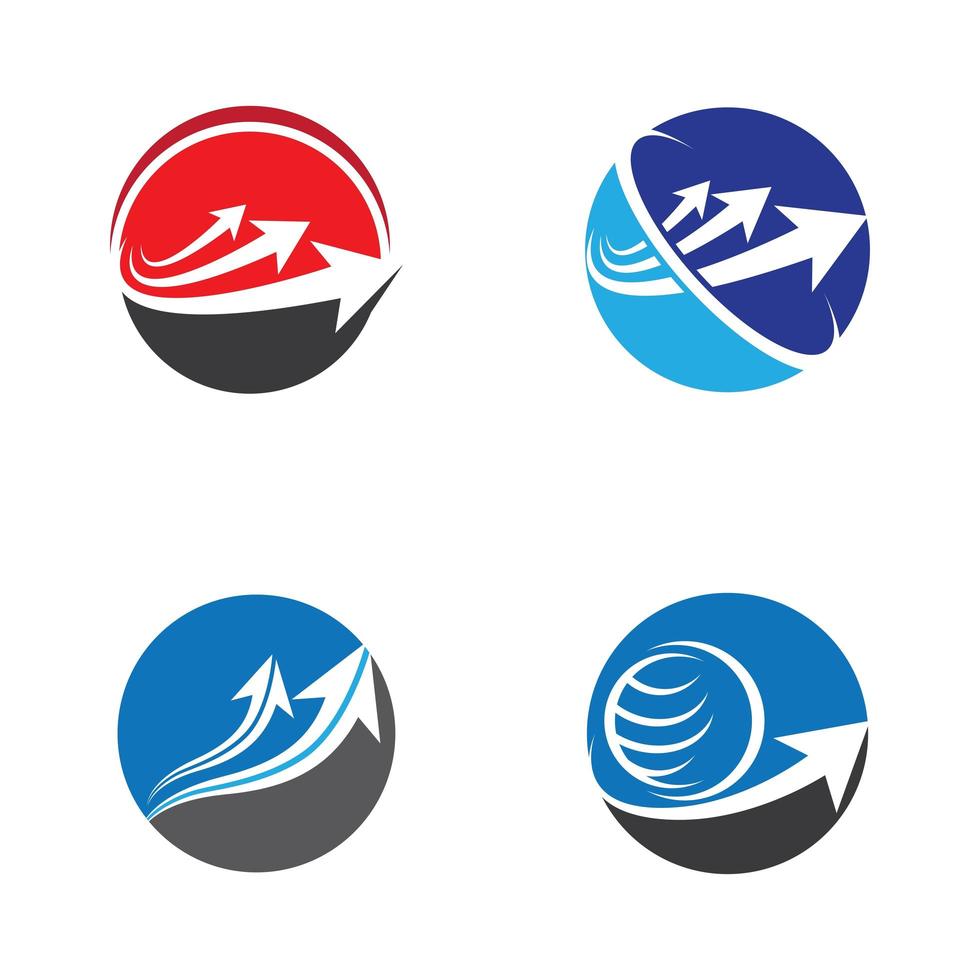 Arrow logo images vector