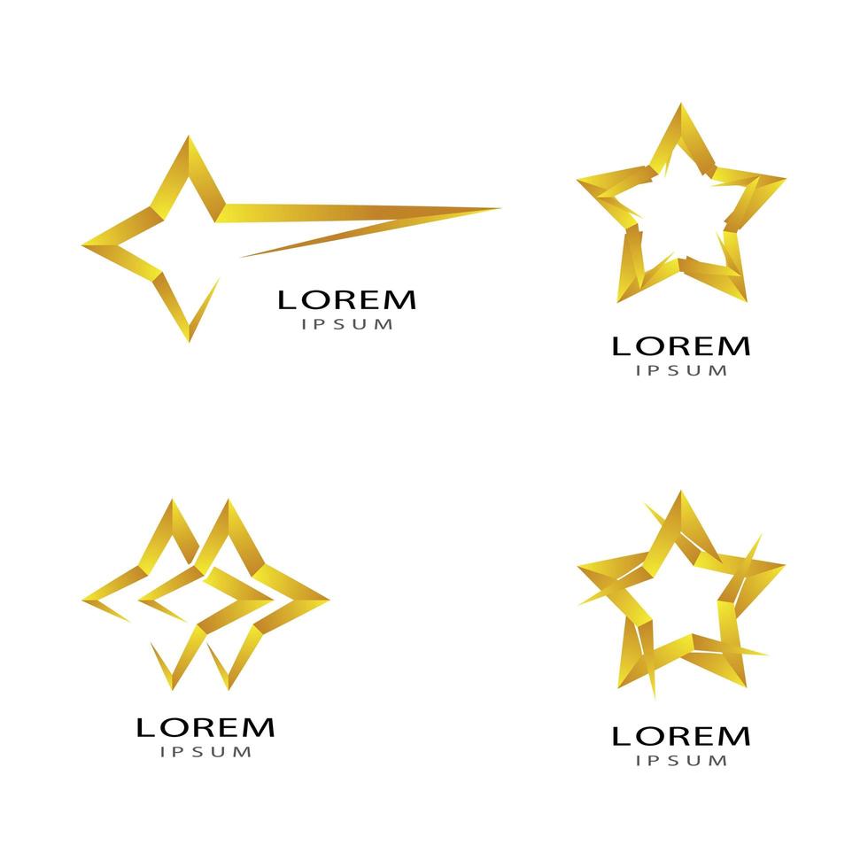Star logo images vector