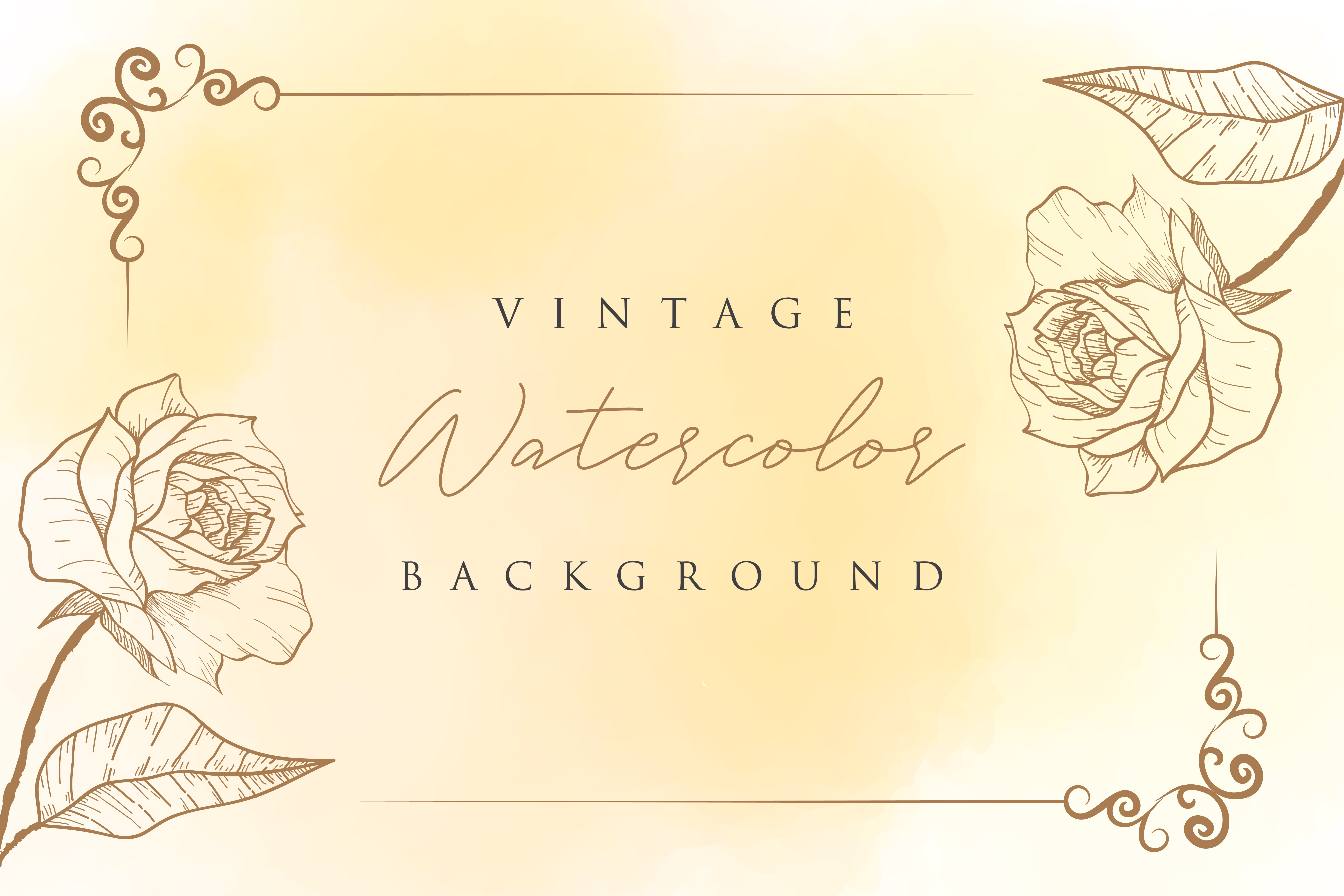Download Rose Gold Watercolor Free Vector Art - (452 Free Downloads)