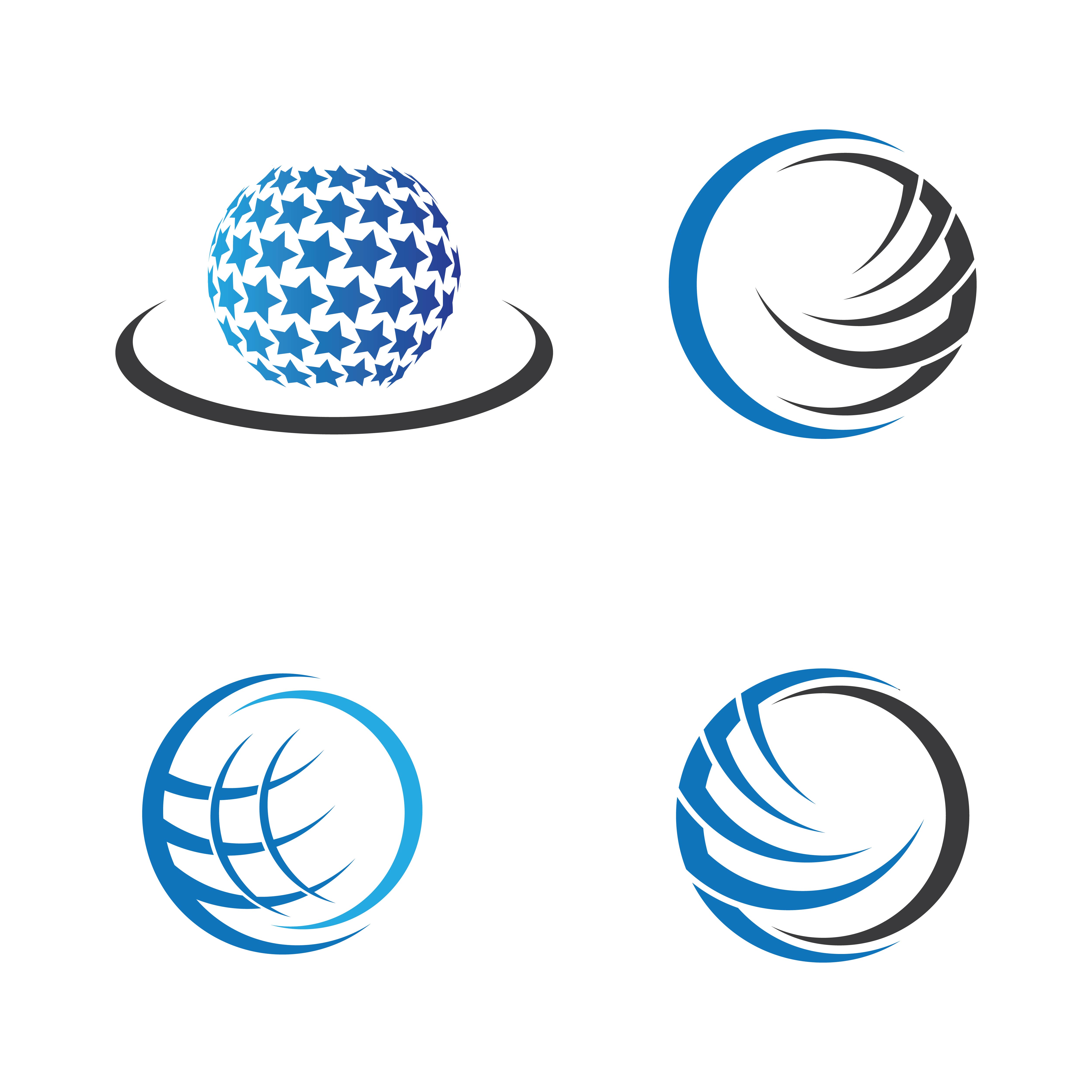 Globe logo images 1922156 Vector Art at Vecteezy