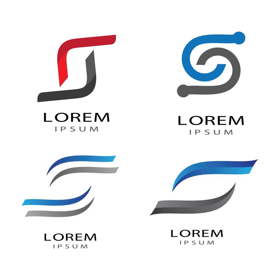 imágenes de logo letra s vector