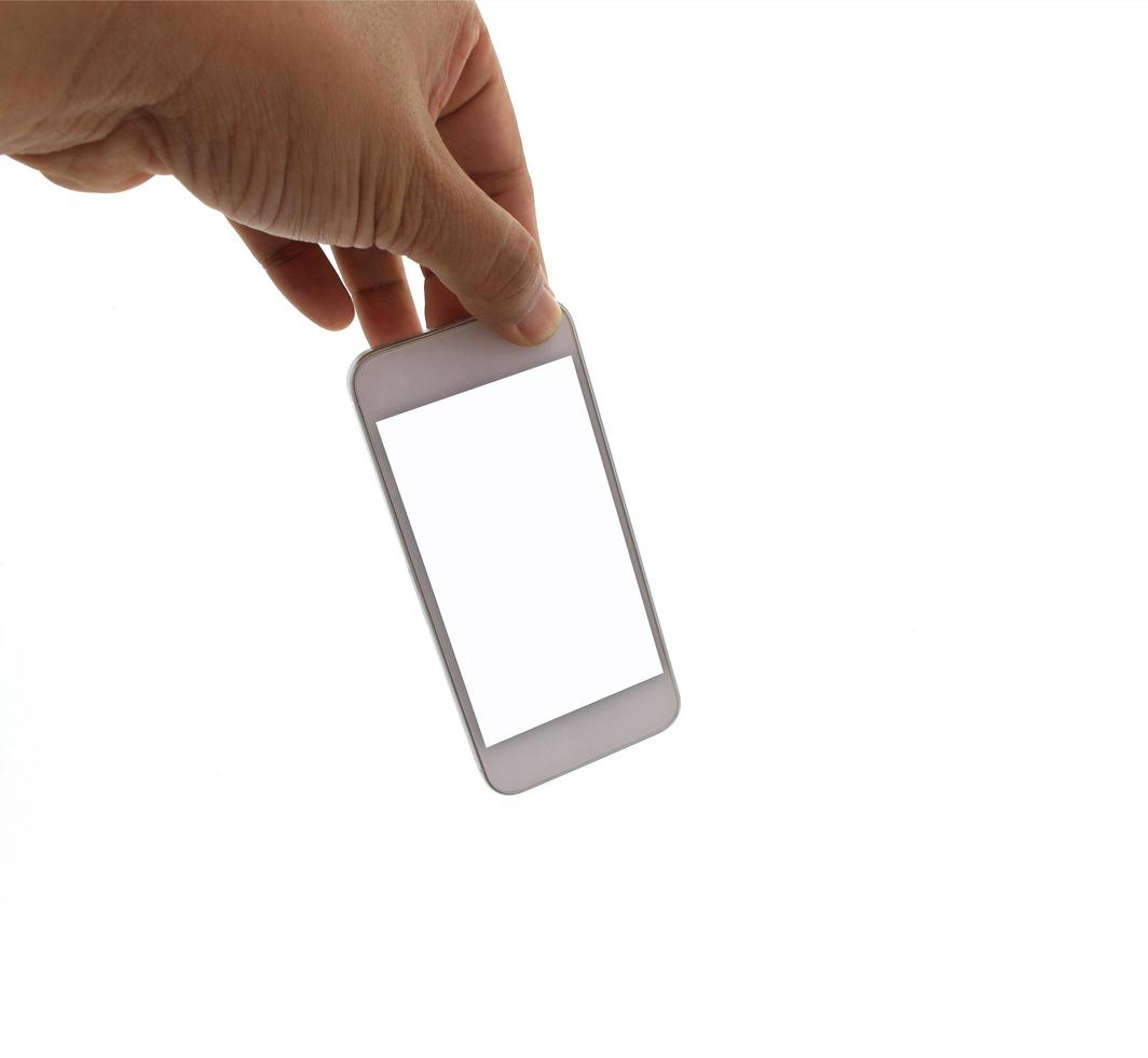 Phone in hand photo