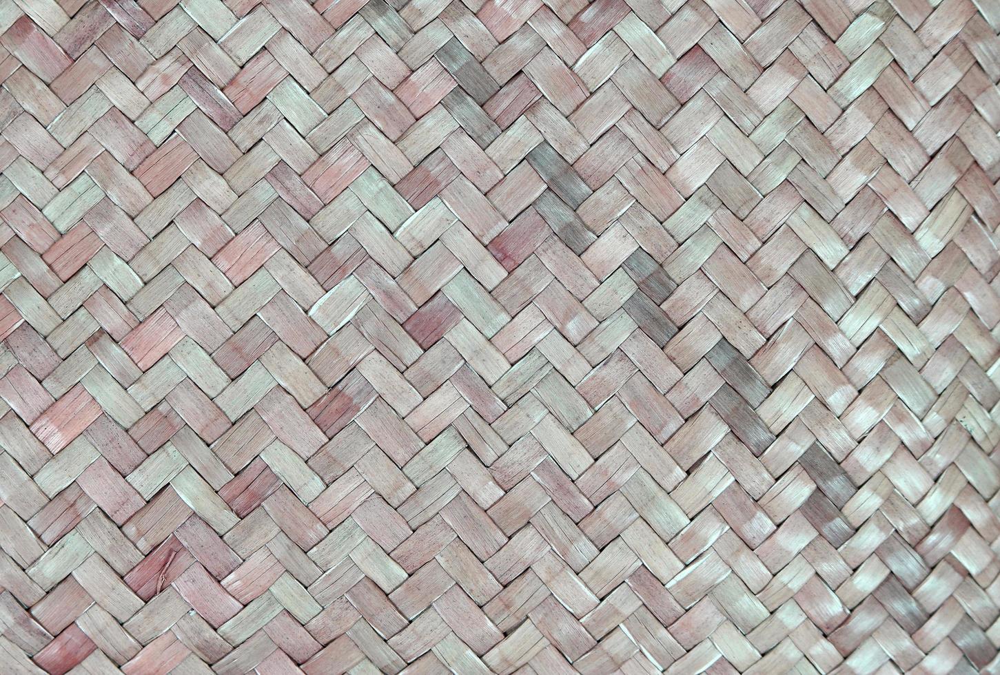 Woven wicker texture photo