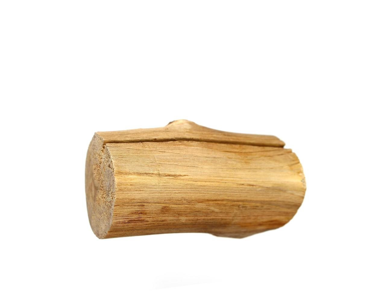 Light wooden log photo