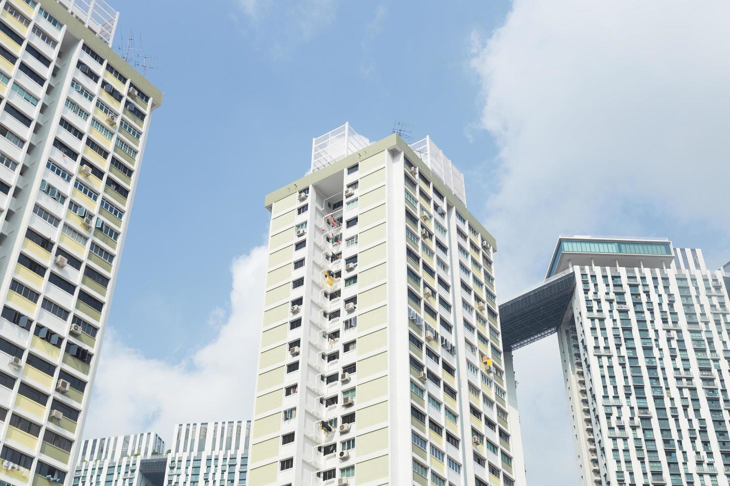 High-rise buildings in Singapore photo