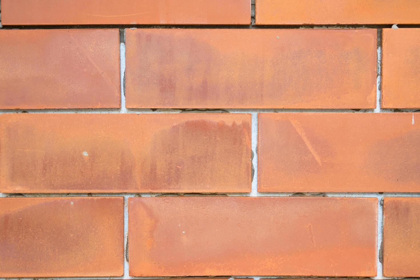 Red brick wall background photo