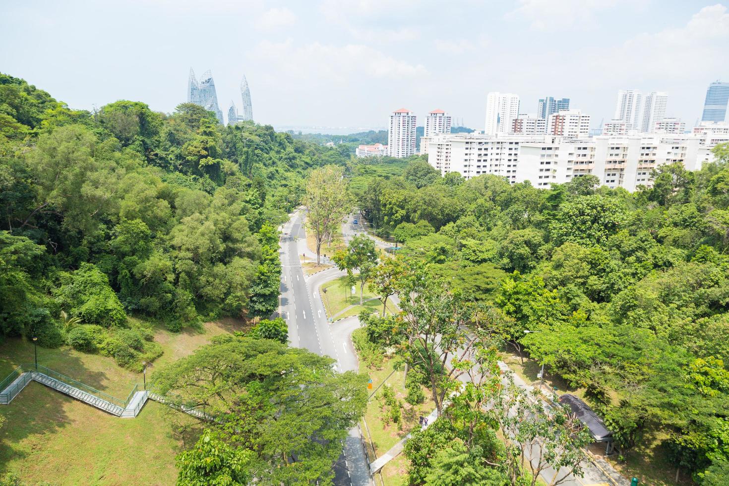 Road Park in Singapore photo