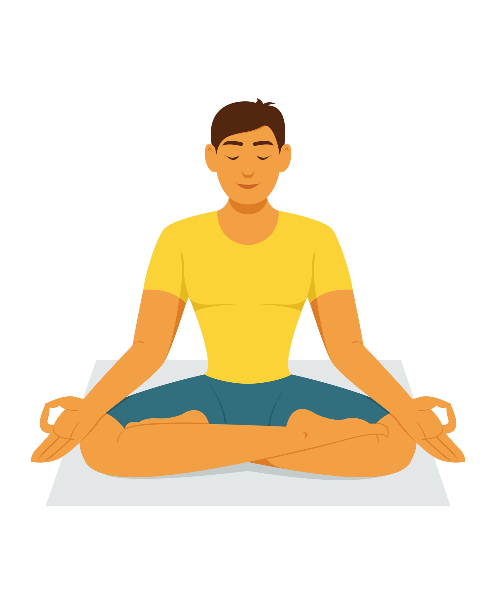 Man Workout By Yoga Meditation Vector Art At Vecteezy Man Workout By Yoga Meditation Vector Art At Vecteezy