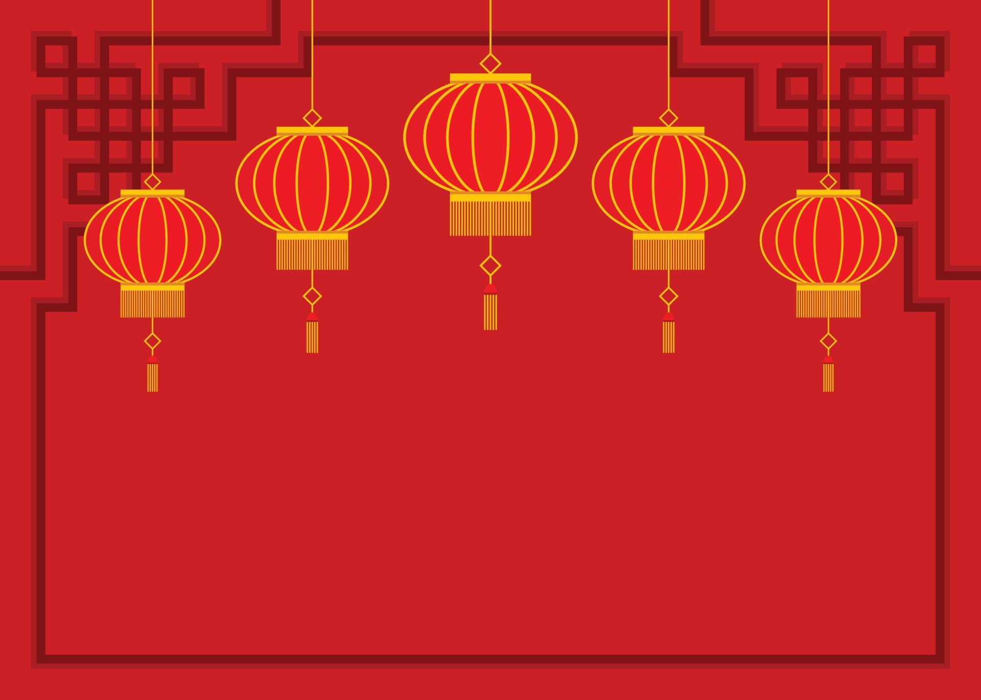 Red Wallpaper of Chinese Lanterns. 1923795 Vector Art at Vecteezy Red Wallpaper of Chinese Lanterns. 1923795 Vector Art at Vecteezy