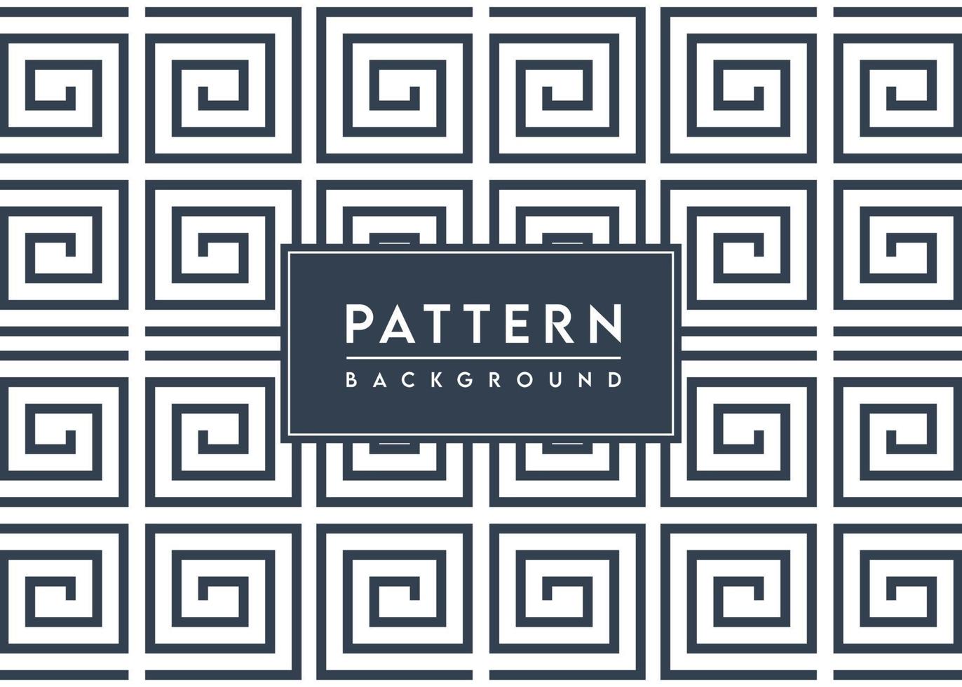 Spiral Square Pattern Background Textured Vector Design