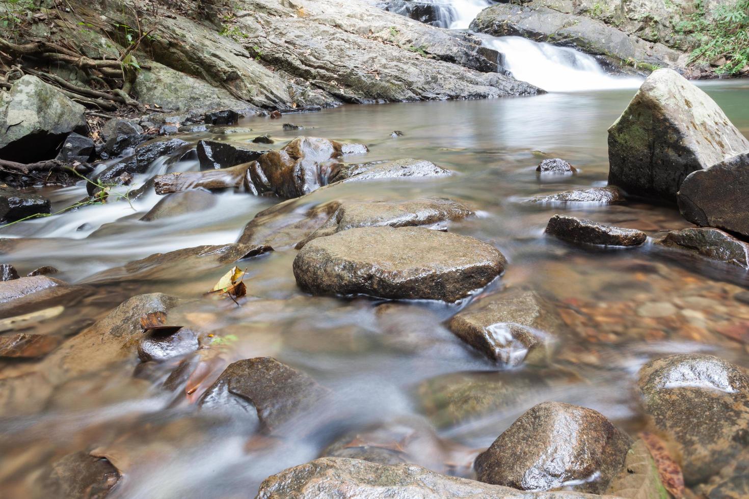 Stream in the mountains photo