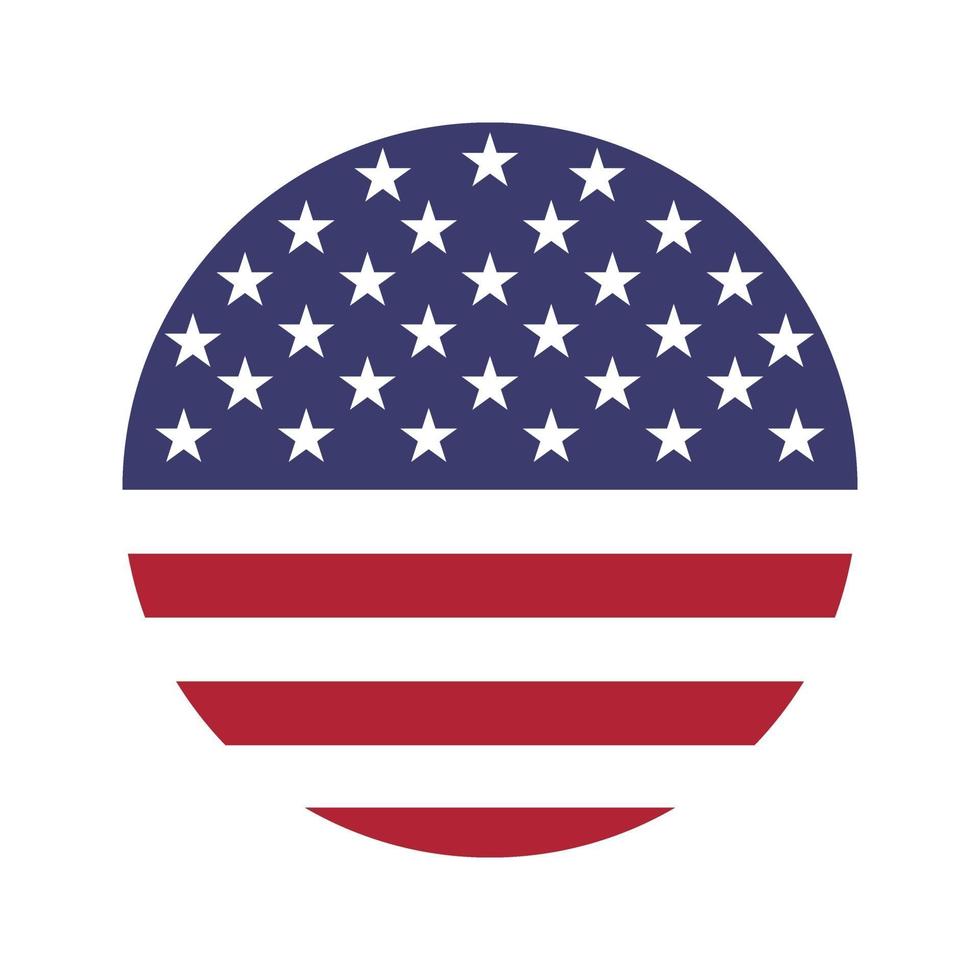 USA icon flag 1925426 Vector Art at Vecteezy