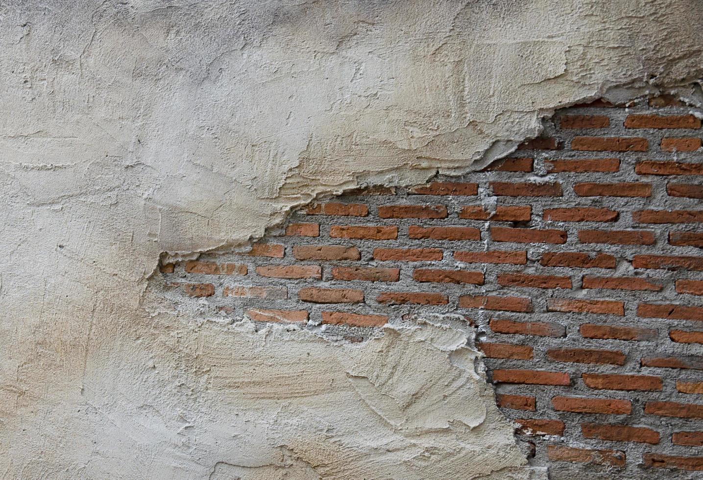 Brick and mortar wall photo