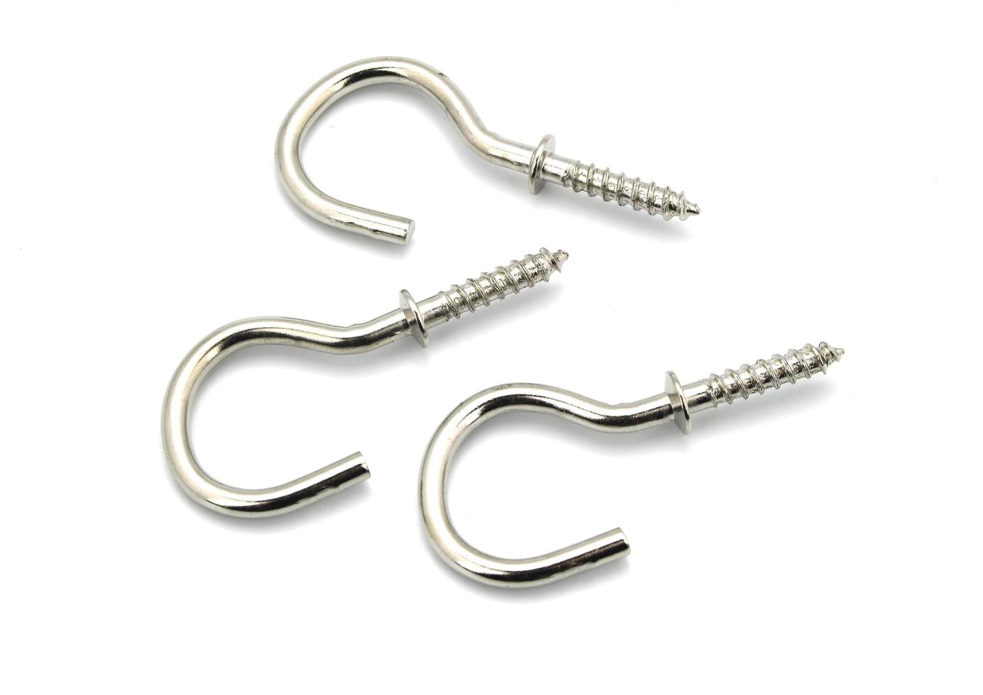 Metal hook screws photo