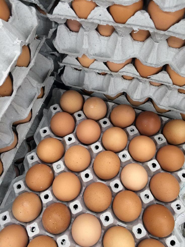 Eggs in crate 1926718 Stock Photo at Vecteezy