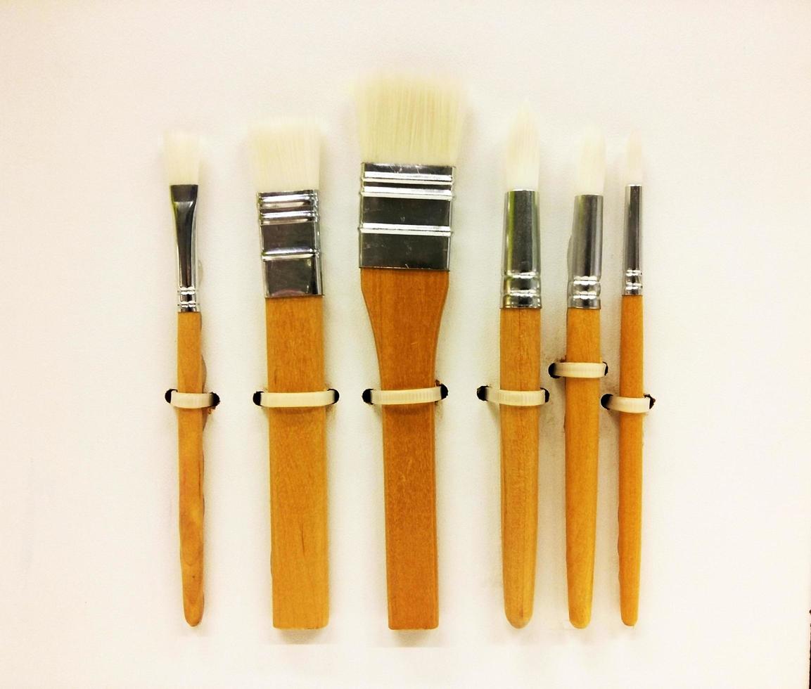 Set of brushes photo