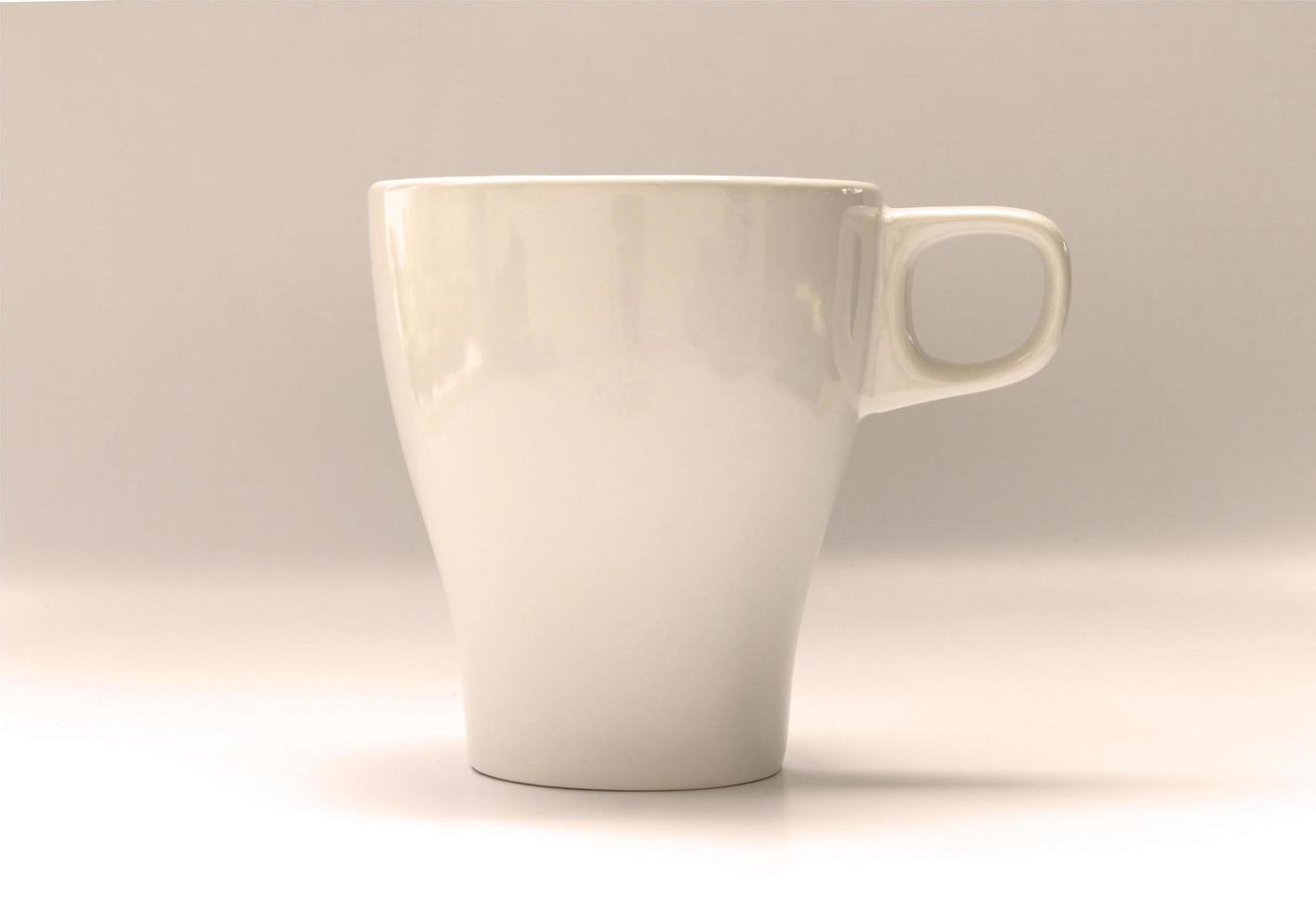 White coffee mug photo