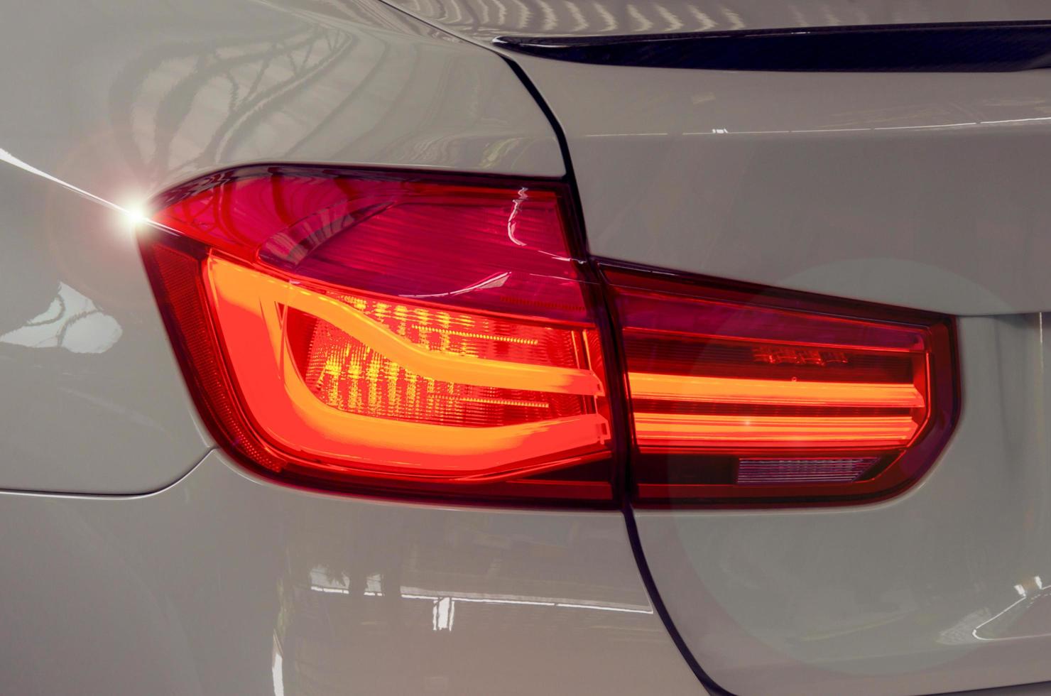 Car tail light photo