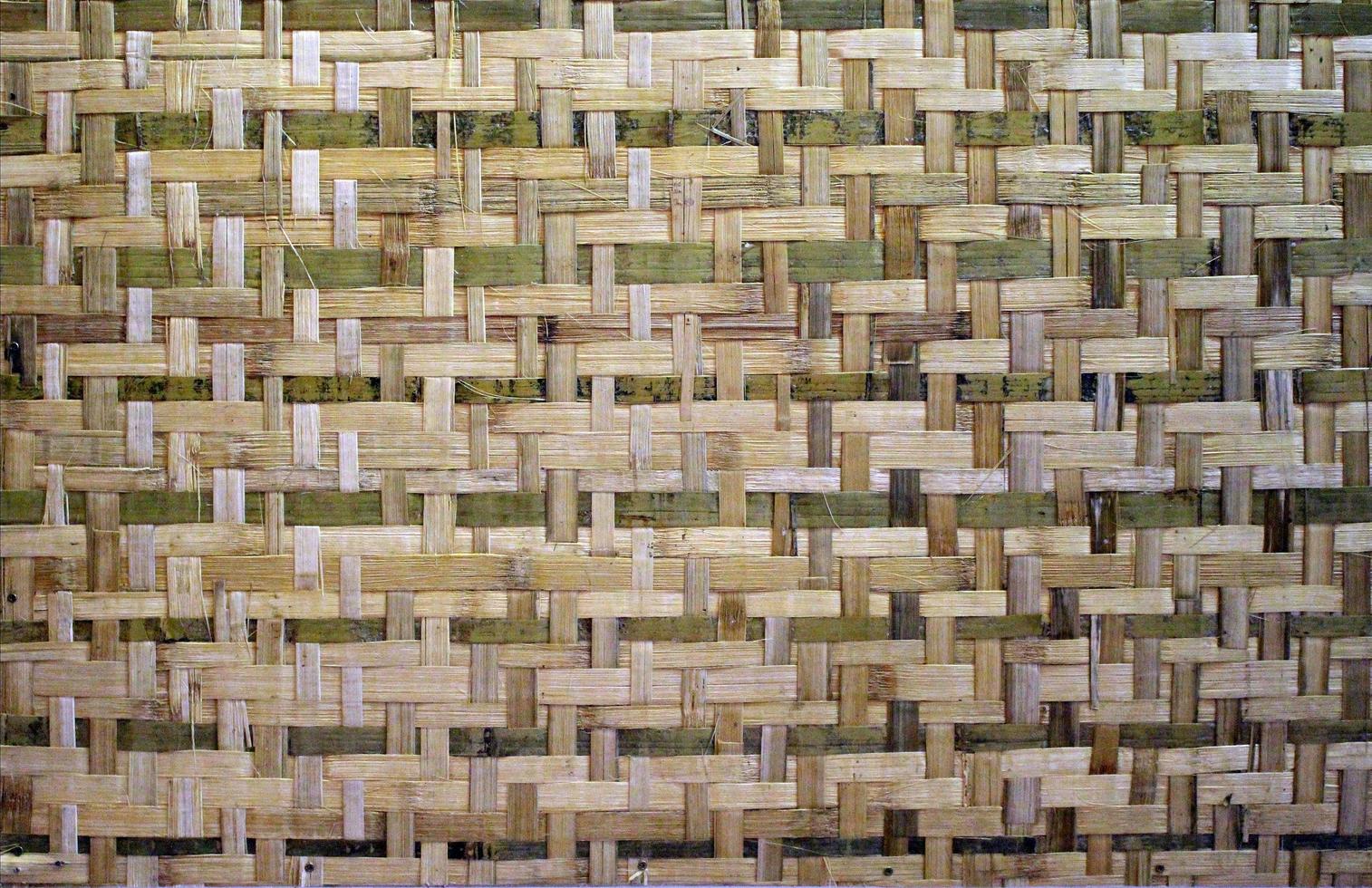 Woven bamboo texture photo