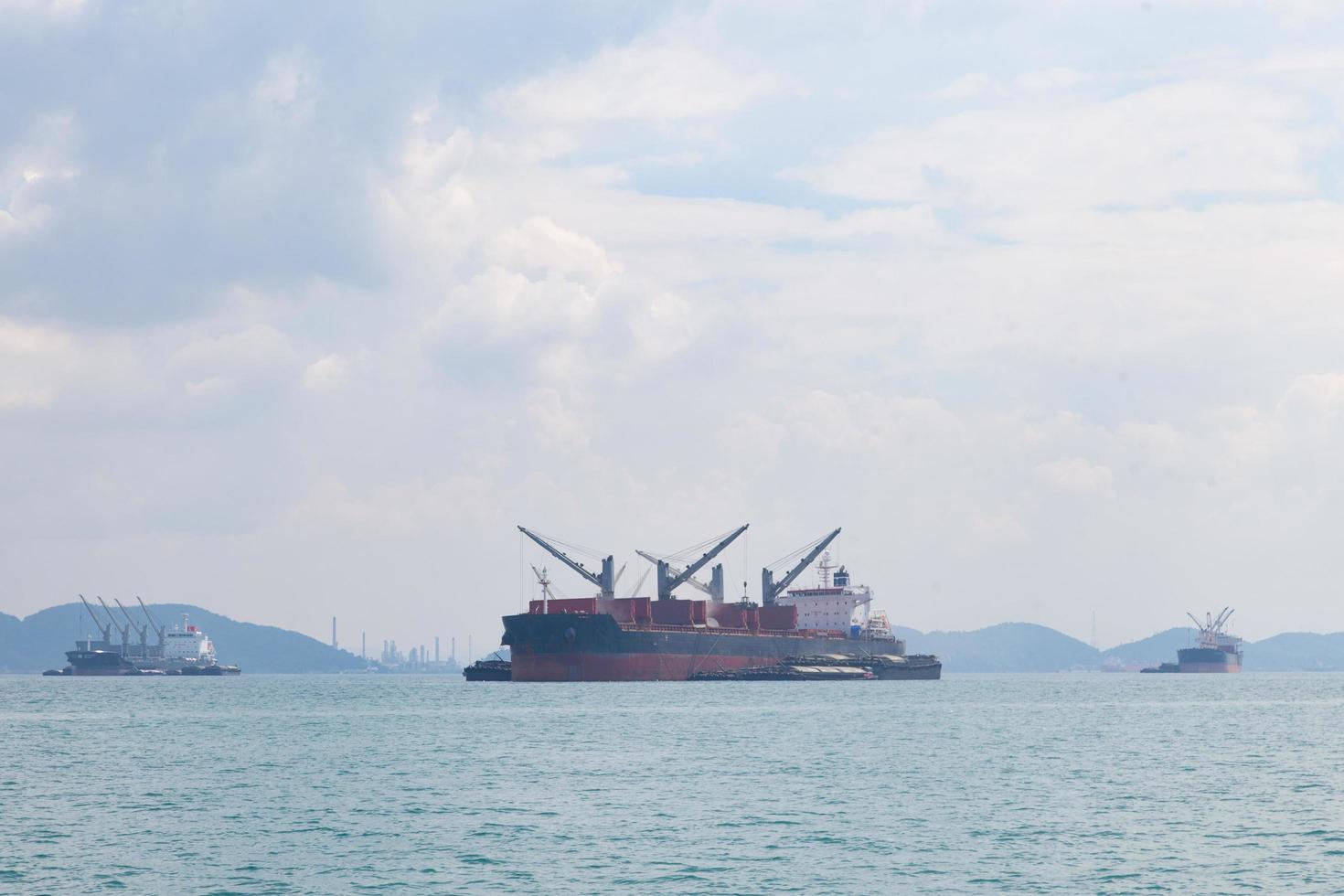 Ships on the sea photo