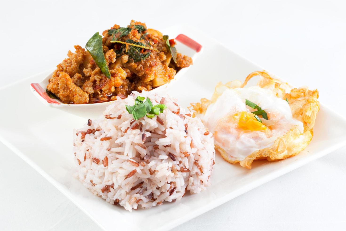 Spicy Thai food photo