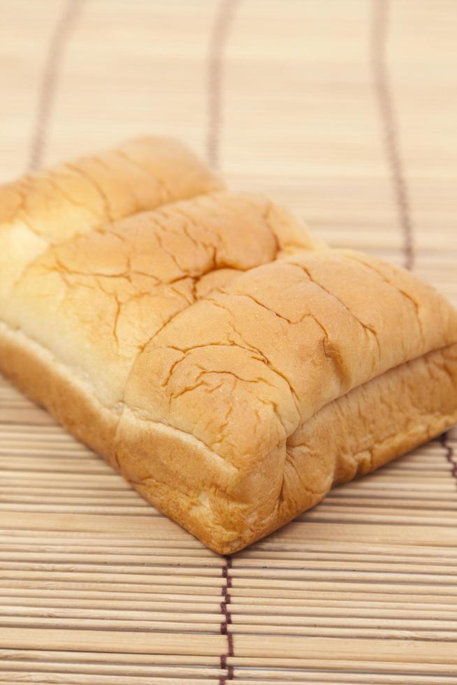 Loaf of bread on the table photo