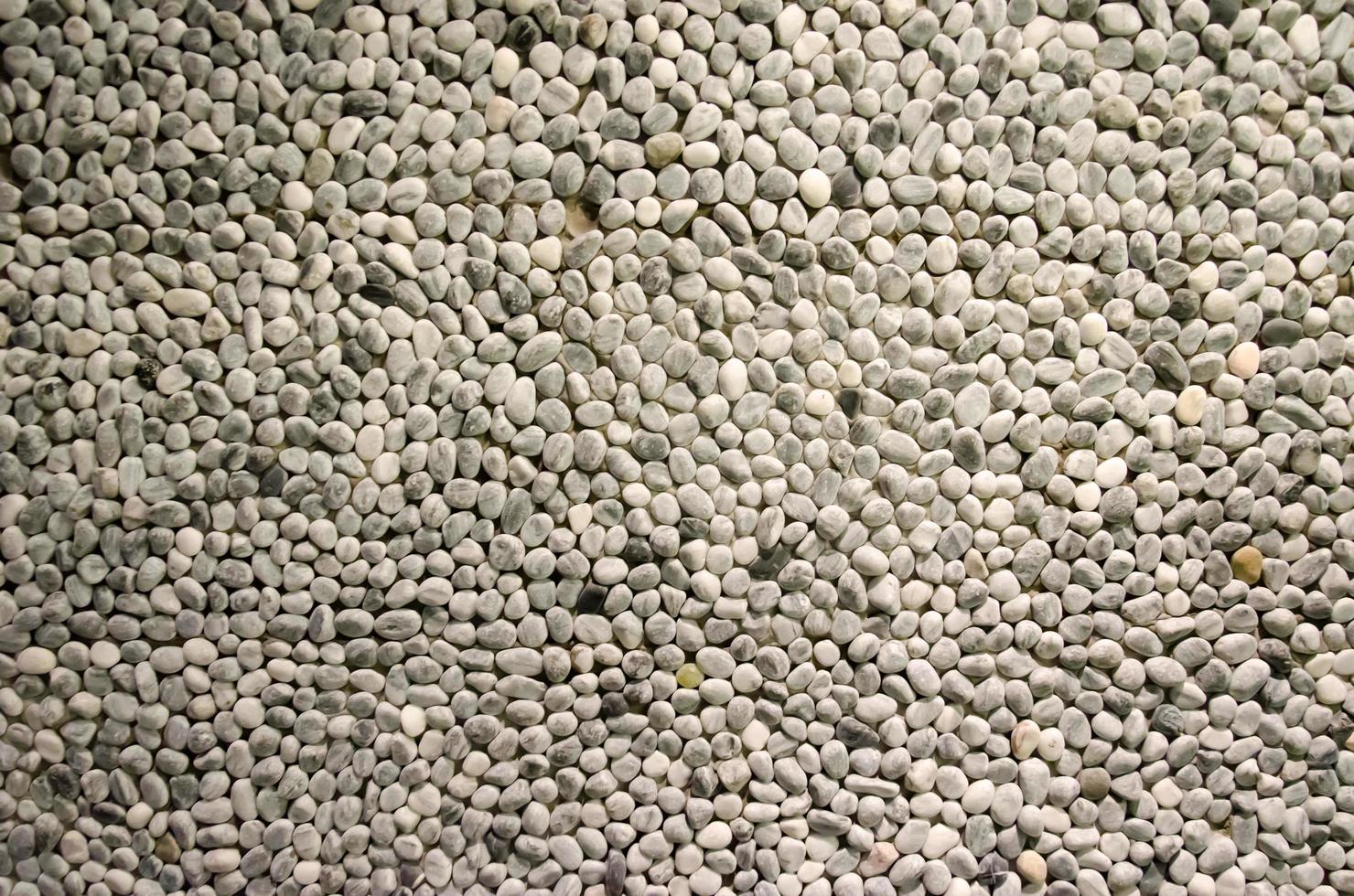 Lots of white pebbles photo