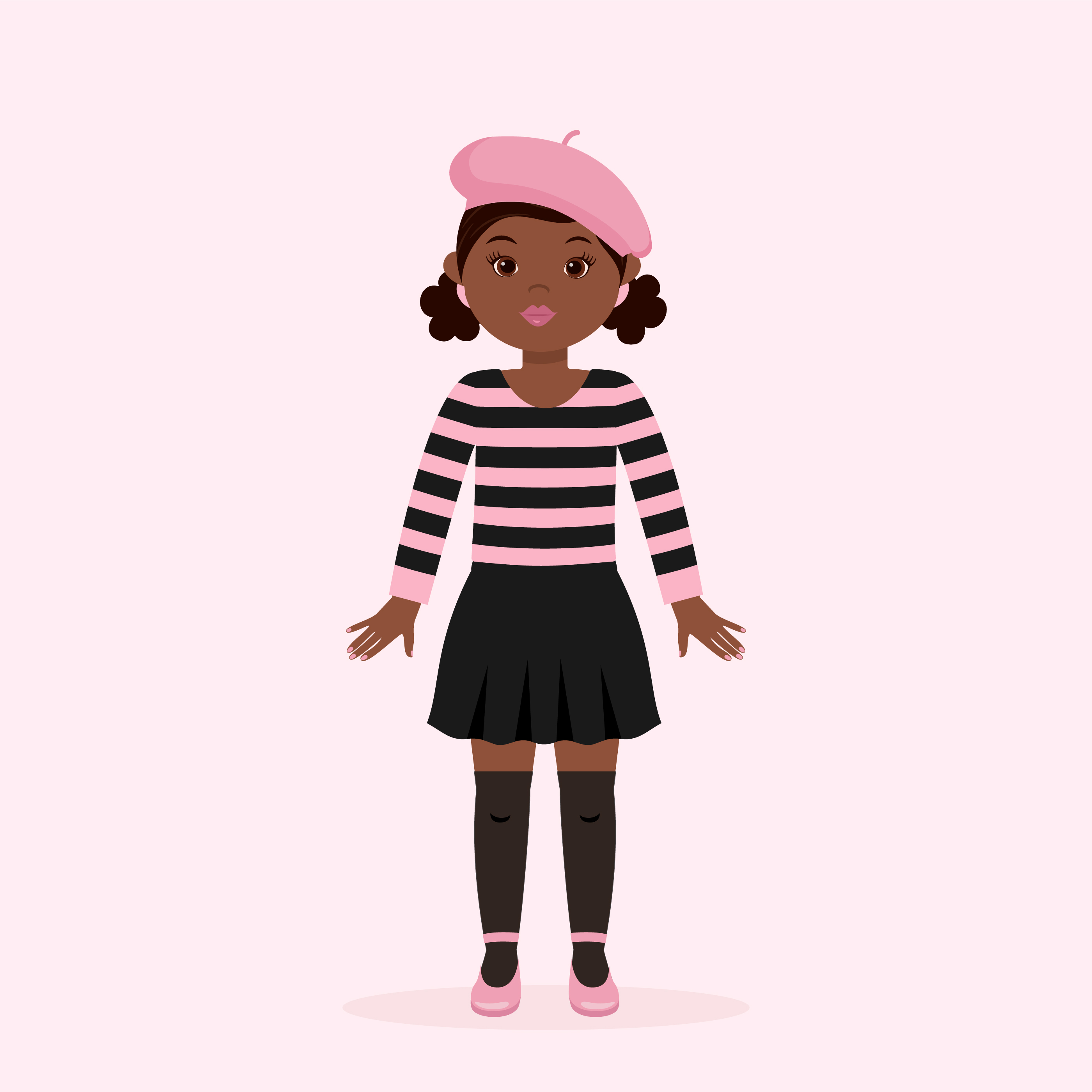Black Girl Vector Art, Icons, and Graphics for Free Download