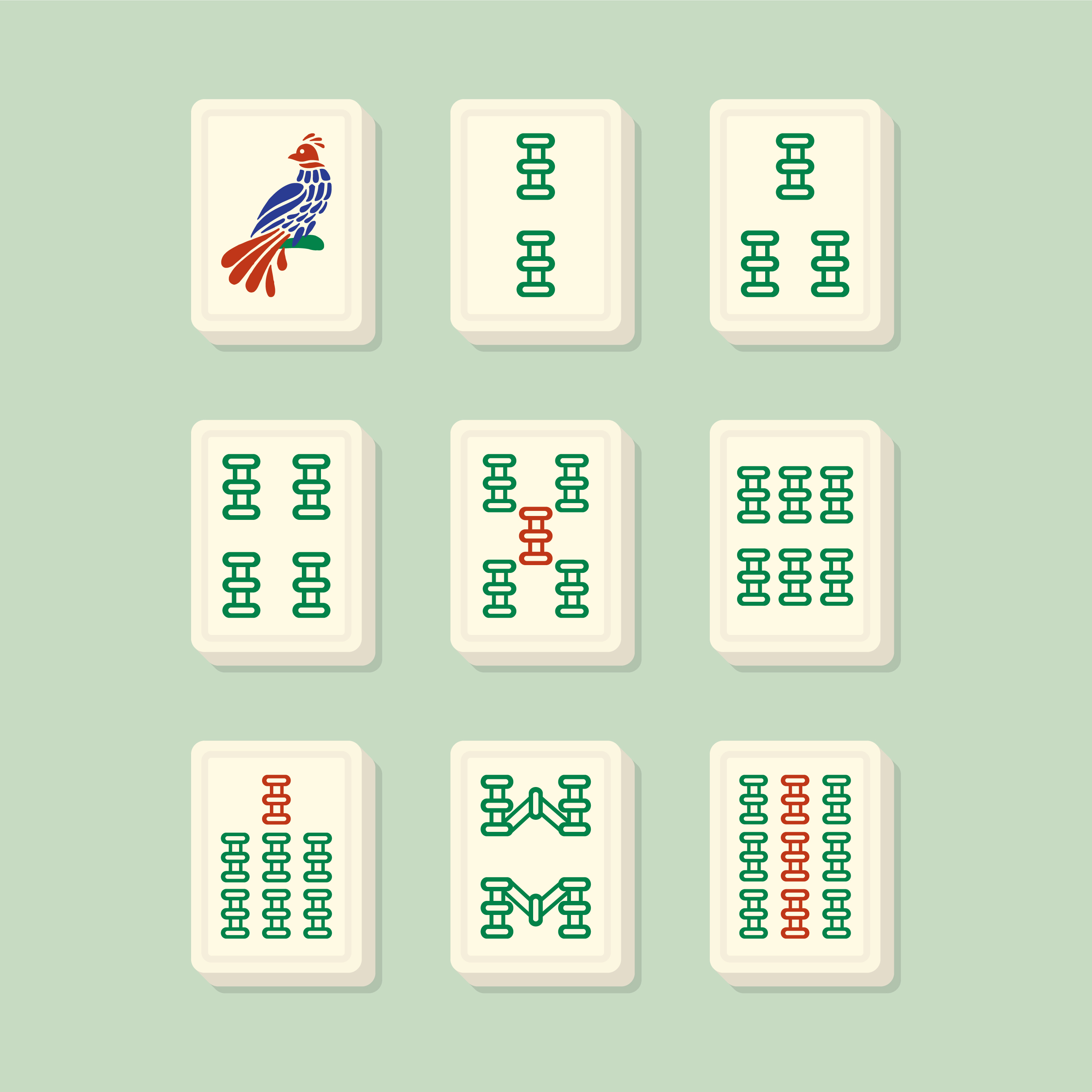 mahjong-suits-bamboo-tiles-1928462-vector-art-at-vecteezy