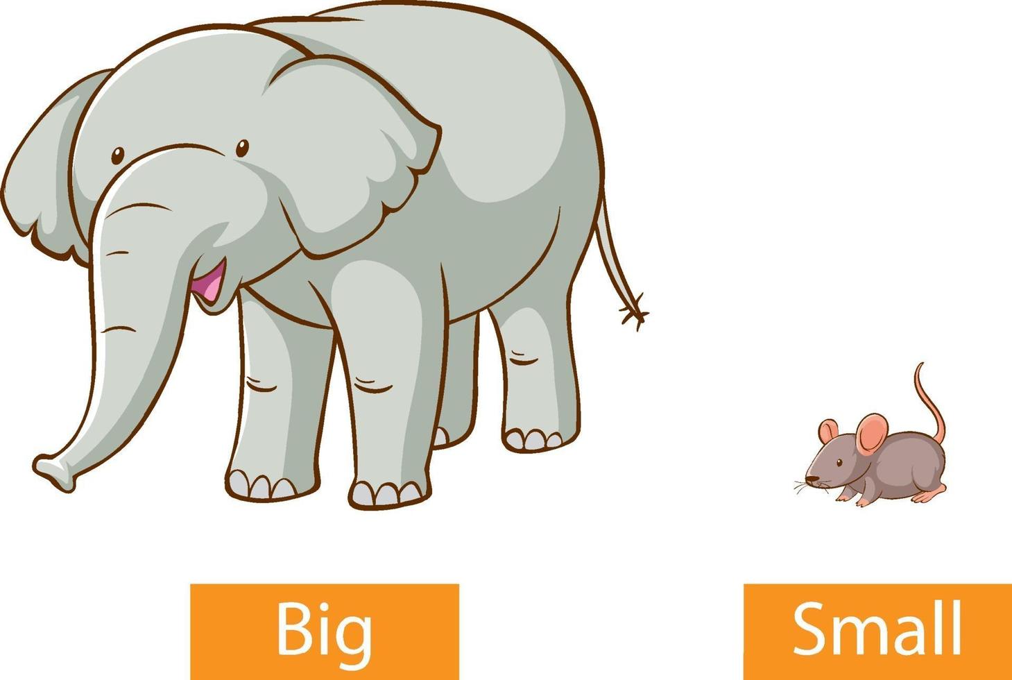 Big And Small Vector Art & Graphics