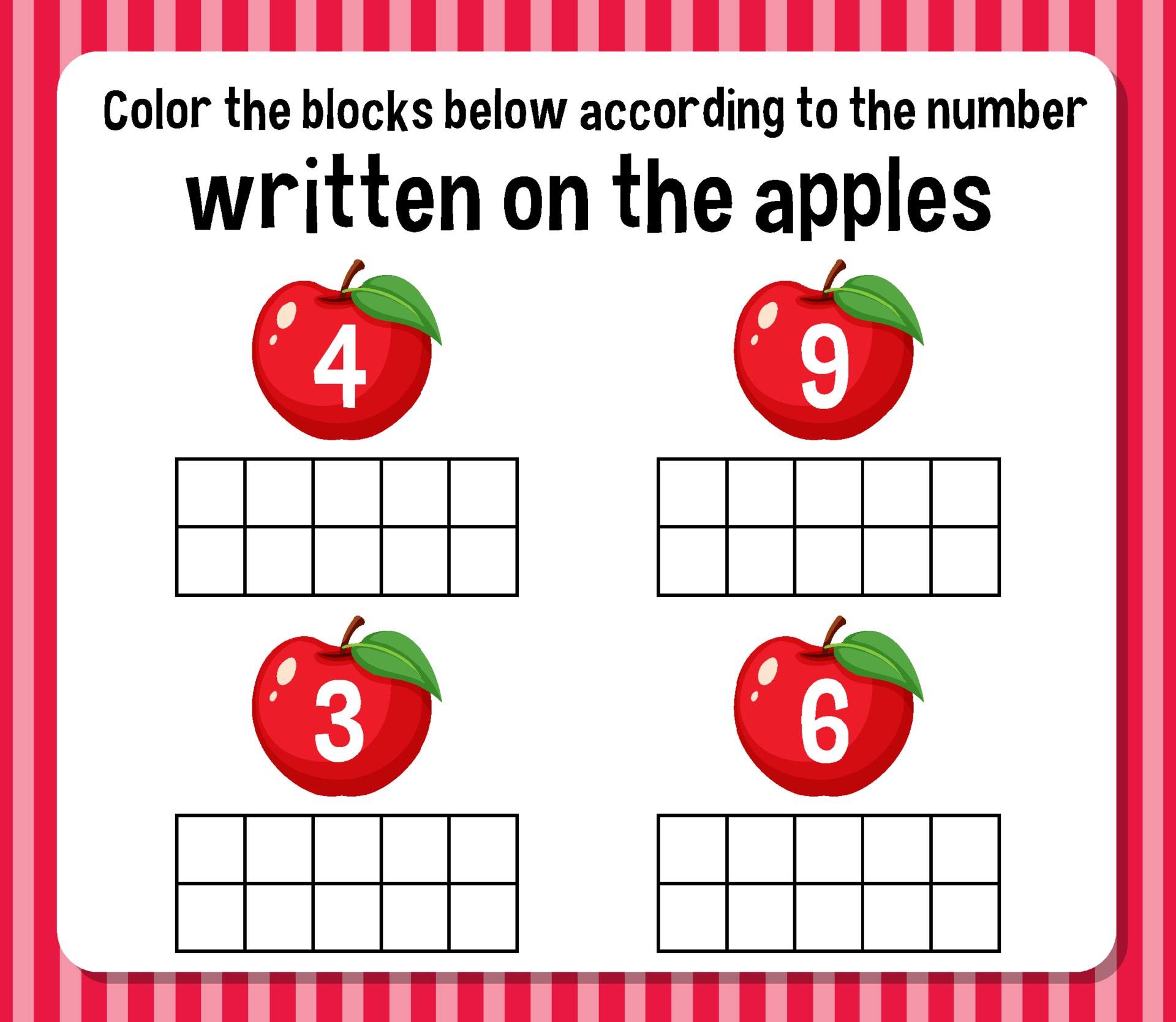 Math keys. Math counters. worksheet for stars.