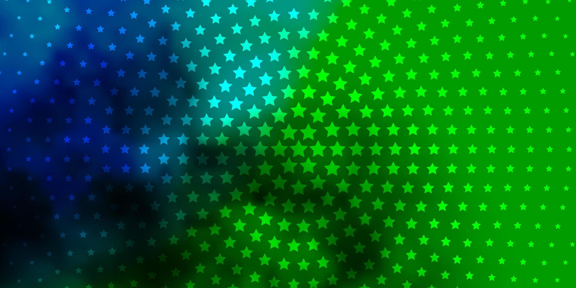 diseño de vector multicolor oscuro con estrellas brillantes.