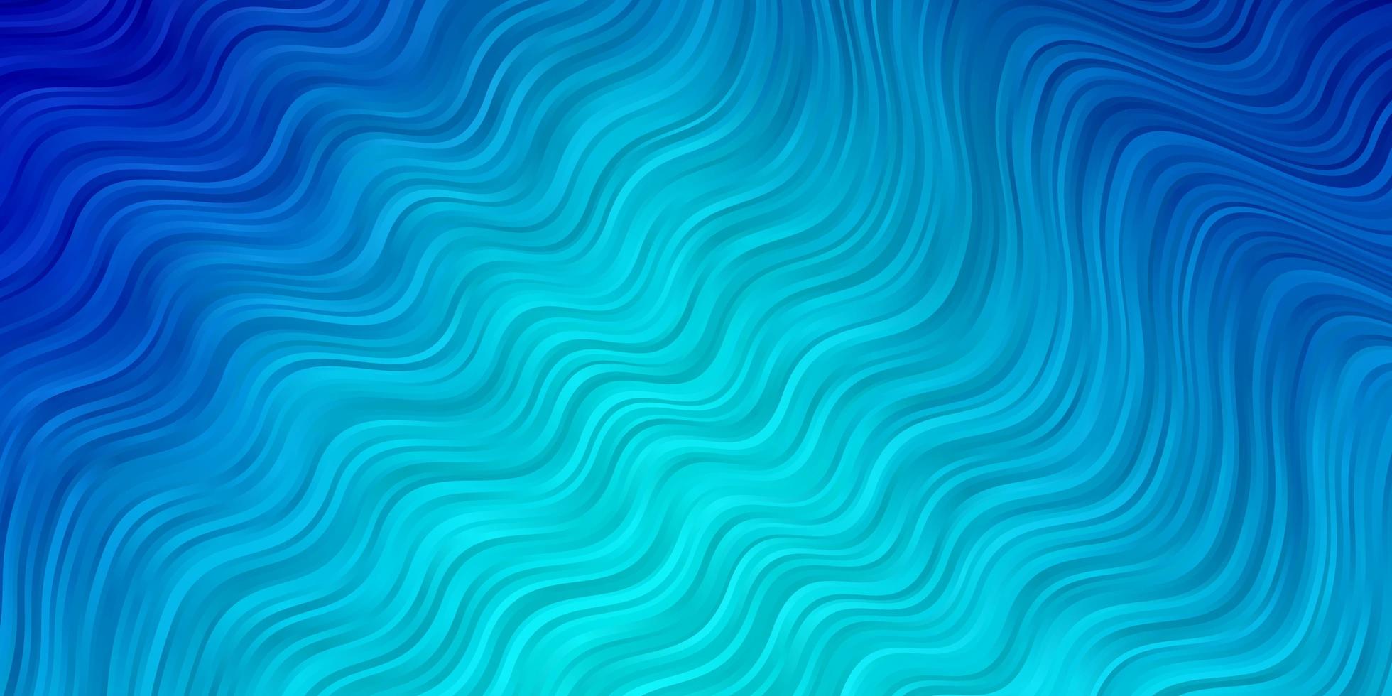 Light Pink, Blue vector background with curves.
