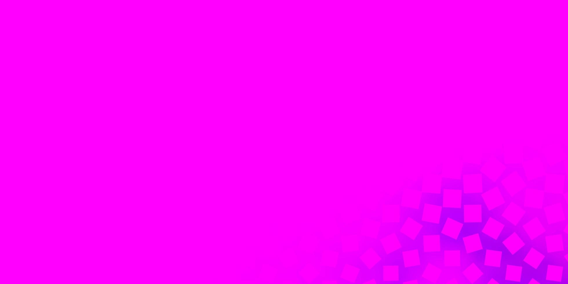 textura de vector rosa claro en estilo rectangular.