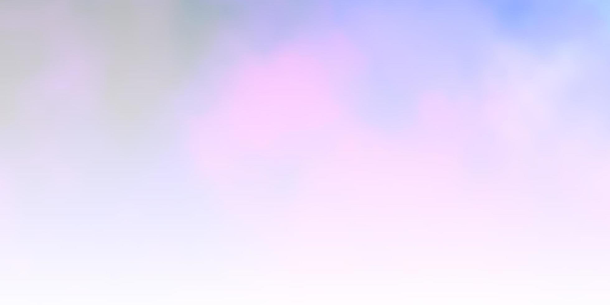 Dark Pink, Blue vector template with sky, clouds.