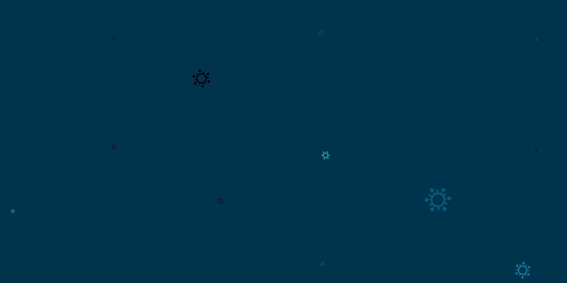 Light blue, green vector texture with disease symbols.