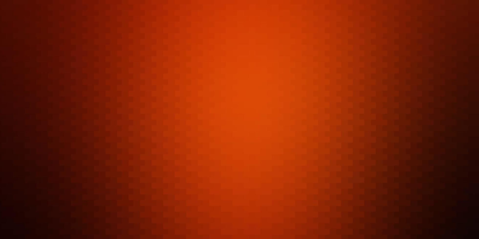 Dark Orange vector background in polygonal style.